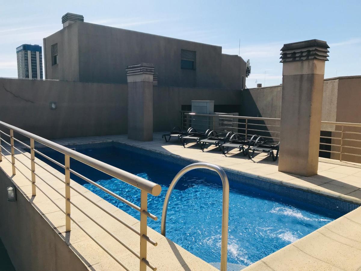Apartamento Centrico Y Moderno Con Balcon, Piscina, Gimnasio Y Laundry Buenos Aires Dış mekan fotoğraf