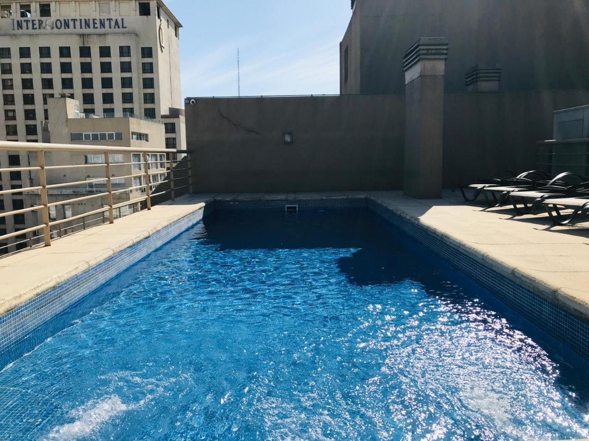 Apartamento Centrico Y Moderno Con Balcon, Piscina, Gimnasio Y Laundry Buenos Aires Dış mekan fotoğraf