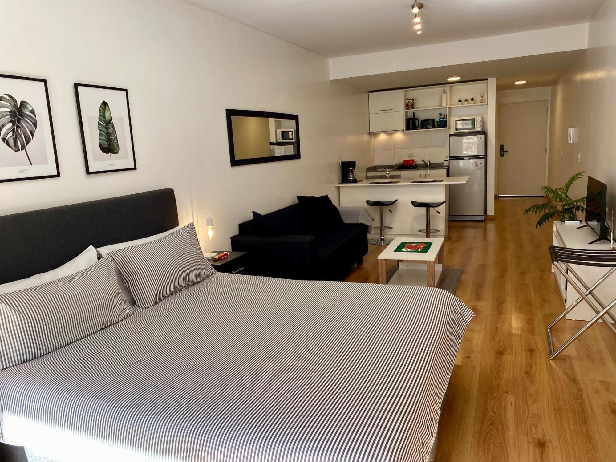 Apartamento Centrico Y Moderno Con Balcon, Piscina, Gimnasio Y Laundry Buenos Aires Dış mekan fotoğraf