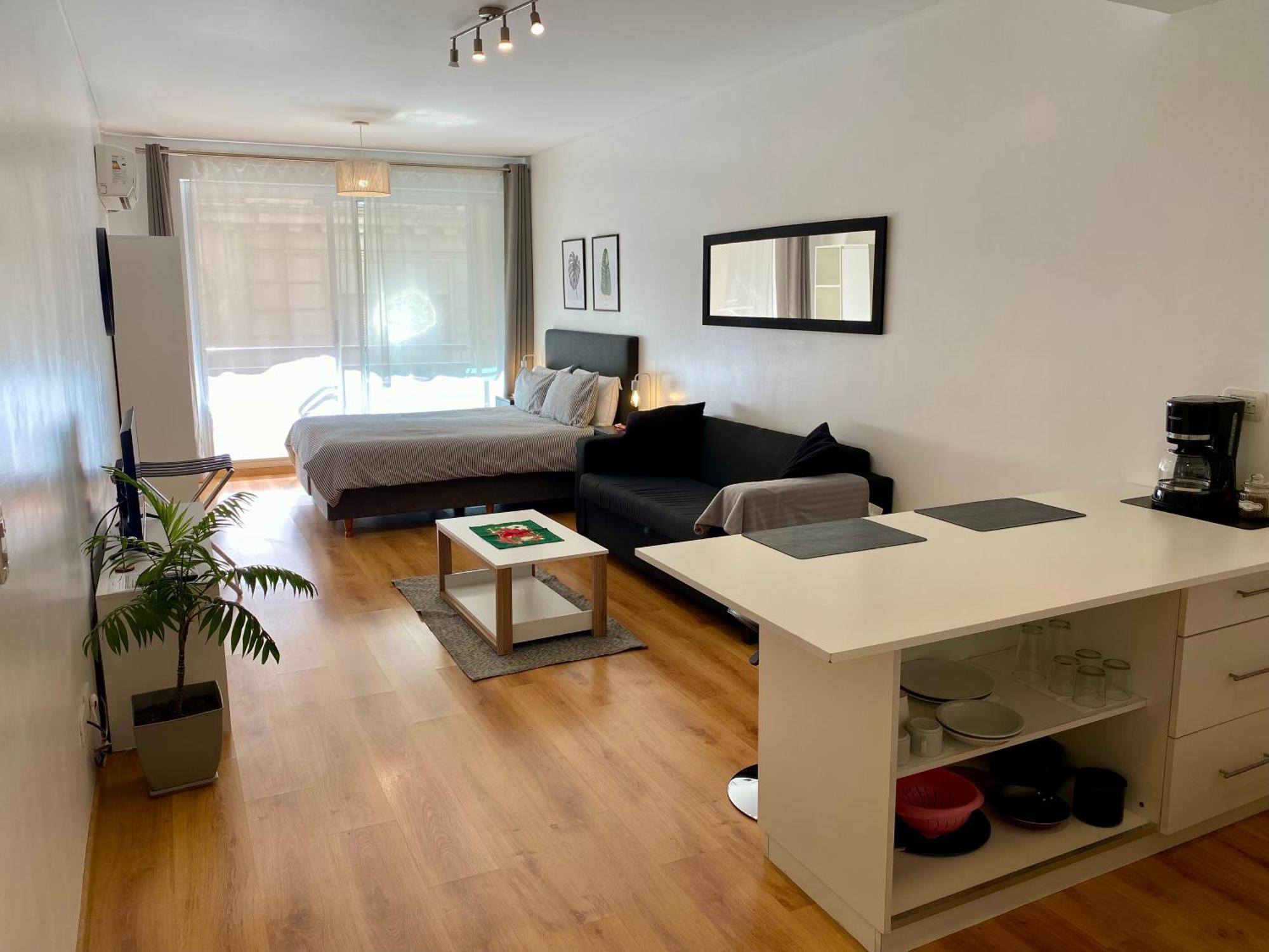 Apartamento Centrico Y Moderno Con Balcon, Piscina, Gimnasio Y Laundry Buenos Aires Dış mekan fotoğraf